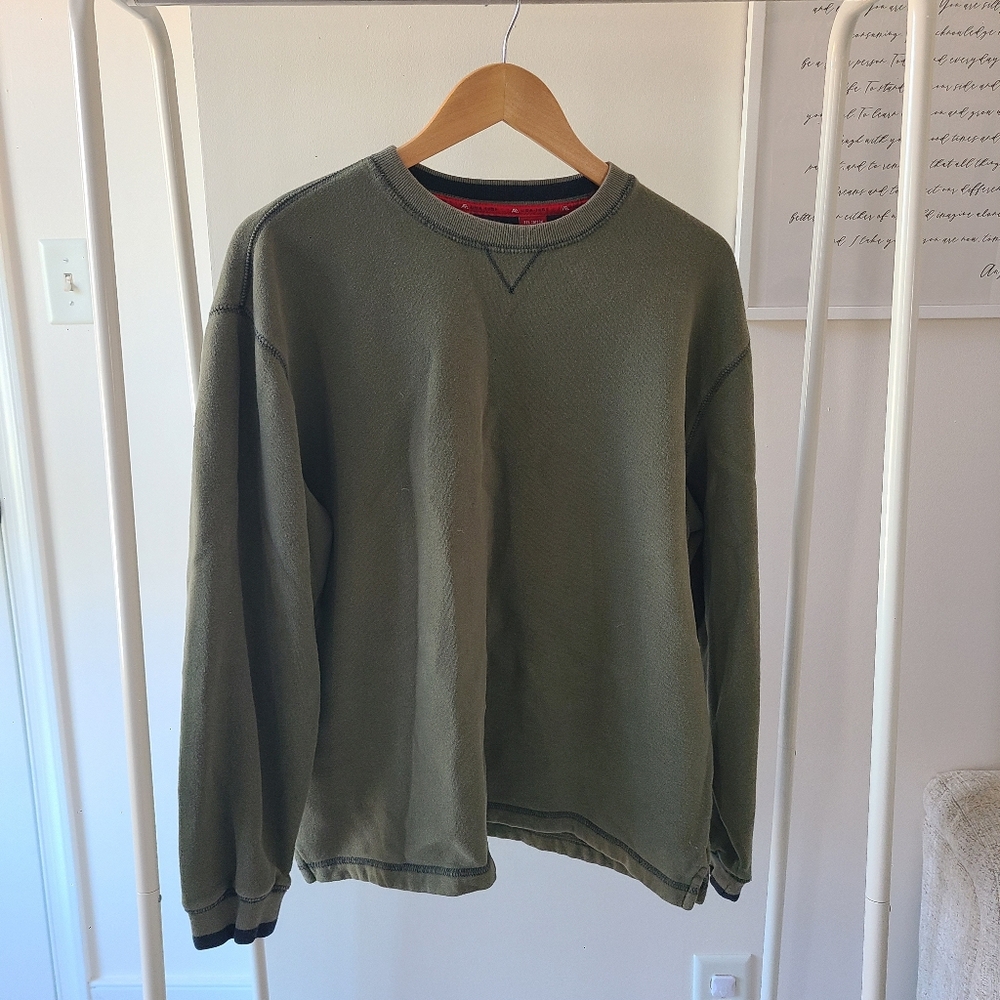 Olive Green Men's Sweater